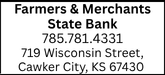 Farmers & Merchants State Bank Sponsorship Banner